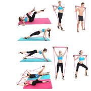 Hip Training Pulling Rope Pilates Stick